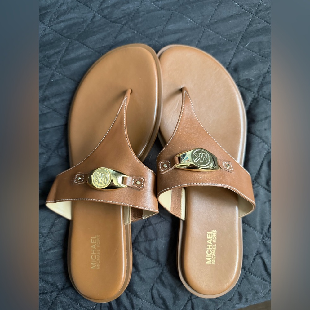Michael Kors Tan Sandals Women’s size 10